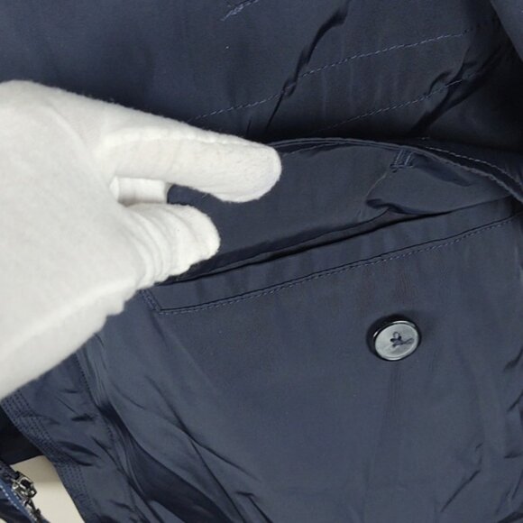 NWT Tasso Elba Raincoat Navy Blue Midlength Versatile All Seasons XL - Picture 8 of 13